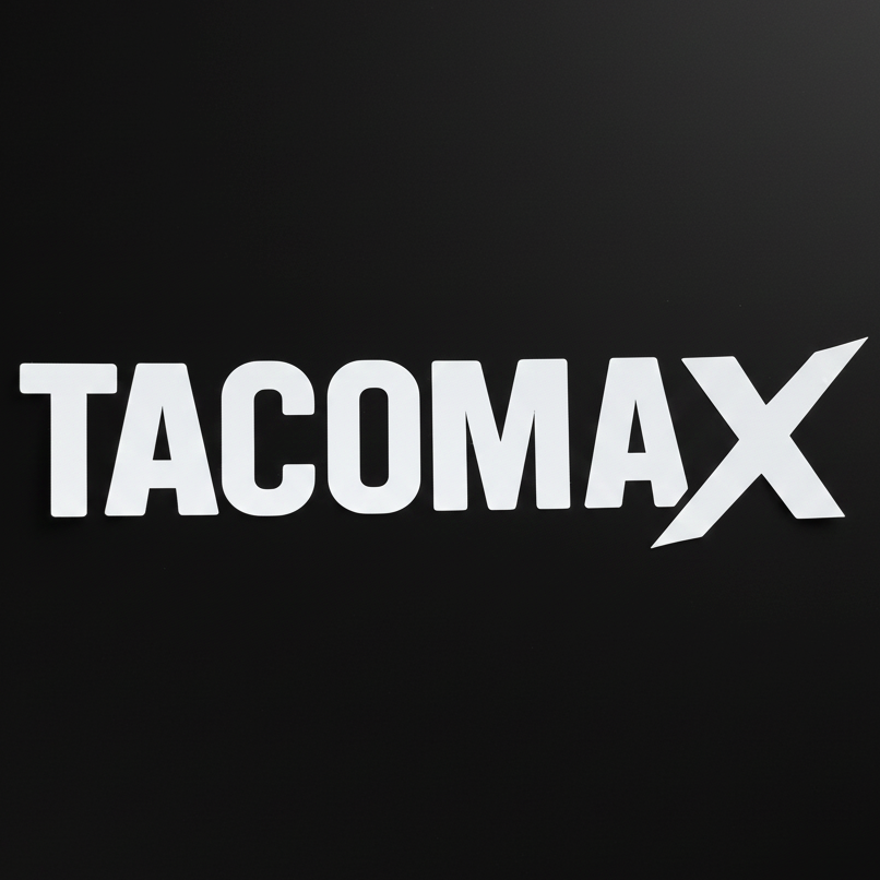 TacomaX 8" Decal